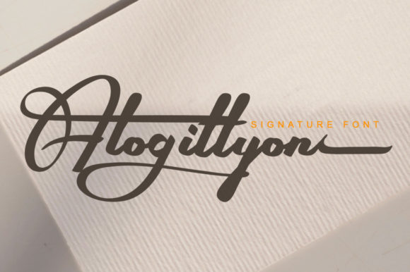 Alogittyon: The Elegant Script Font for Modern Brands