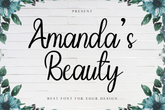 Amanda s Beauty Font for Crafters