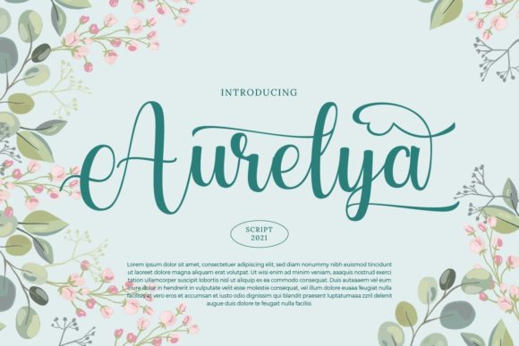 Aurelya: A Handwritten Font for Editorial Grace