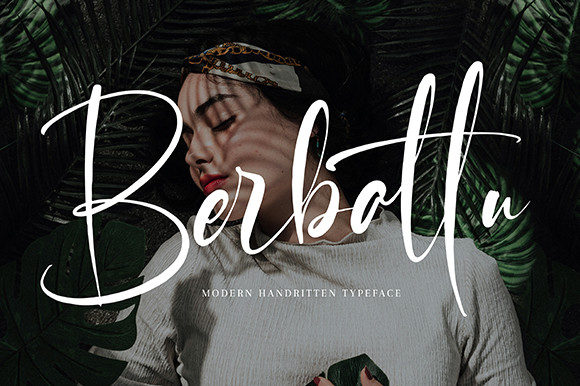 Berbattu: A Refined Script Font for Editorial Design