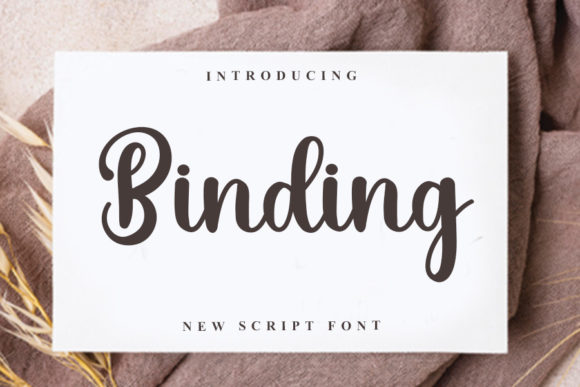 Binding: A Handwritten Font for Clear Campaigns