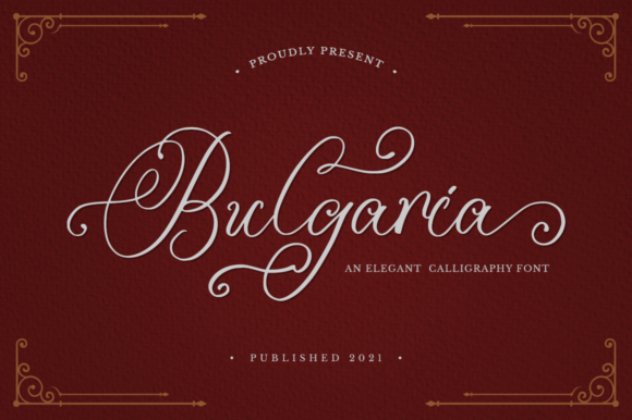 Bulgaria: A Premium Script Font for Digital Design