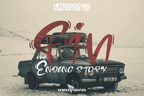 Ending Story: A Handwritten Font for Clear Campaigns