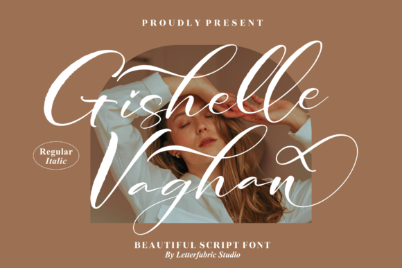 Gishelle Vaghan: A Graceful Script Font for Editorial Design