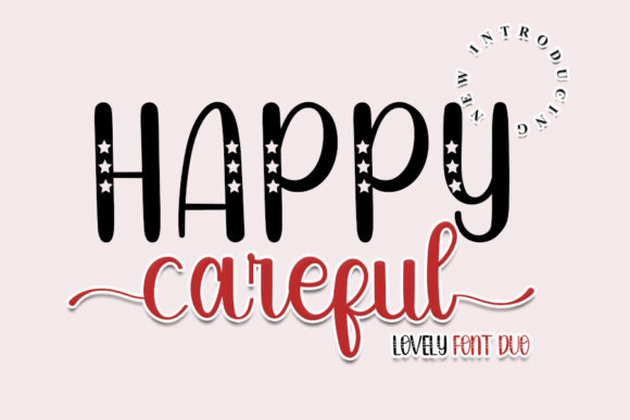 Happy Careful: A Script Font for Digital Branding