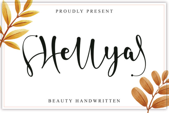 Hellya: The Script Font for Scroll-Stopping Design