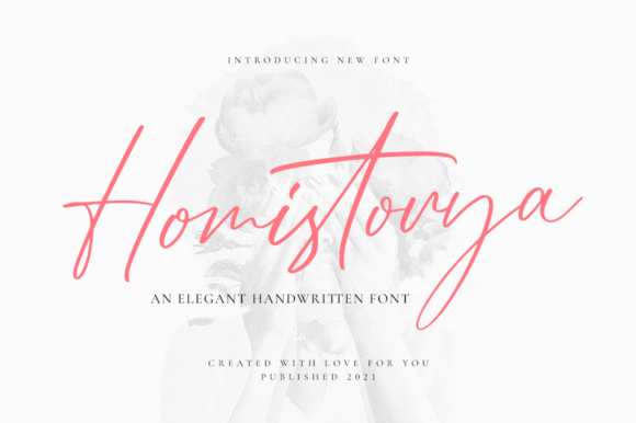 Homistorya Font: Elevating Brand Identity with Elegant Script