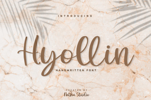 Hyollin: A Handwritten Typeface for Editorial Design