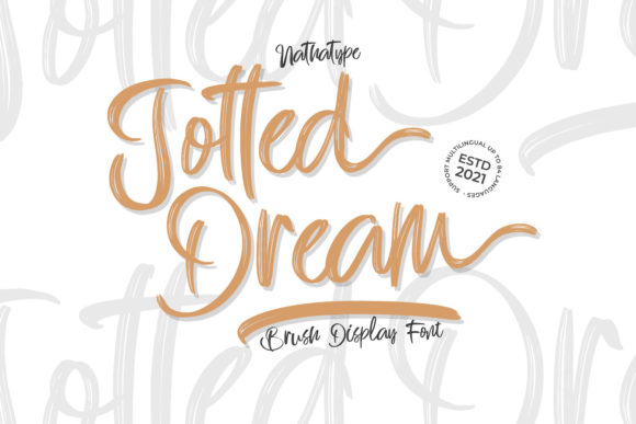 Jotted Dream Font: A Fresh Handwritten Typeface