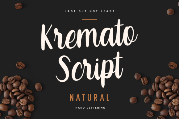 Kremato: A Charming Script Font for Editorial Design