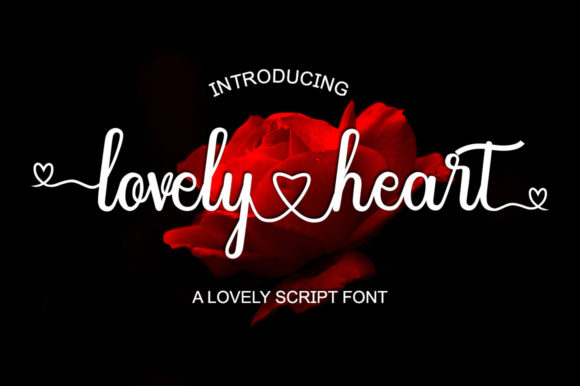 Lovely Heart: A Script Font for Brand Identity