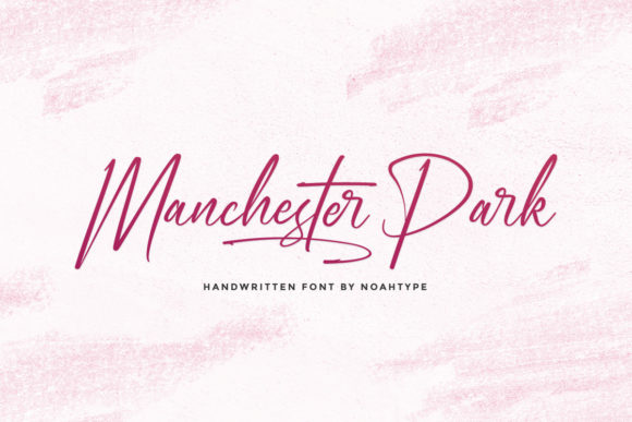 Manchester Park: An Elegant Script Font for Editorial Design