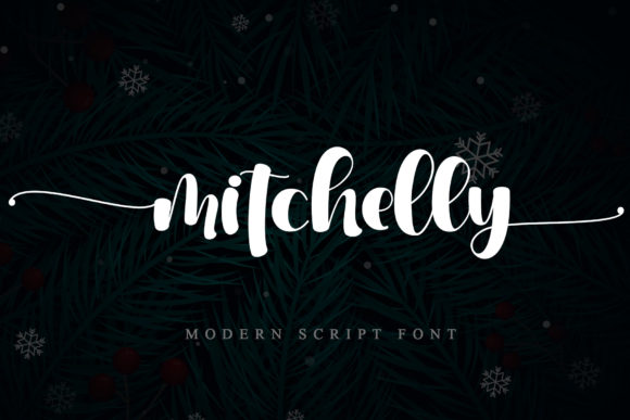 Mitchelly: A Script Font for Polished Branding