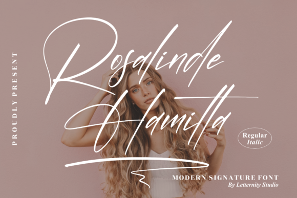 Rosalinde Hamilta: A Graceful Script Font for Makers