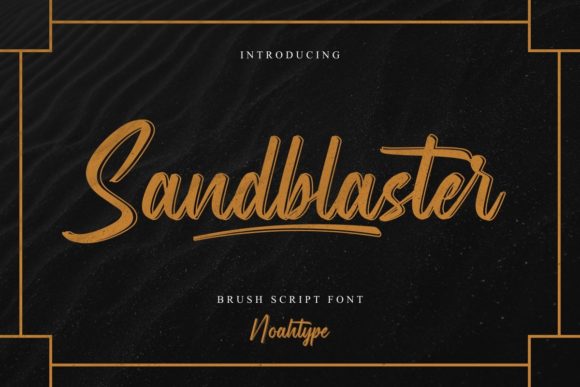 Sandblaster Font: A Web Designer’s Review
