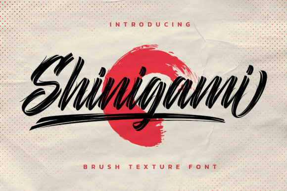 Shinigami: A Bold Handwritten Font for Editorial Design