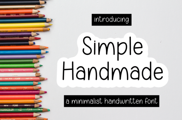 Simple Handmade: The Versatile Handwritten Font for Marketers