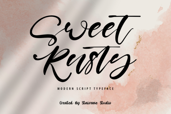 Sweet Rusty: A Handwritten Font for Clear Campaigns