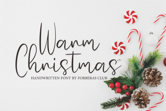Warm Christmas Font for Elegant Branding
