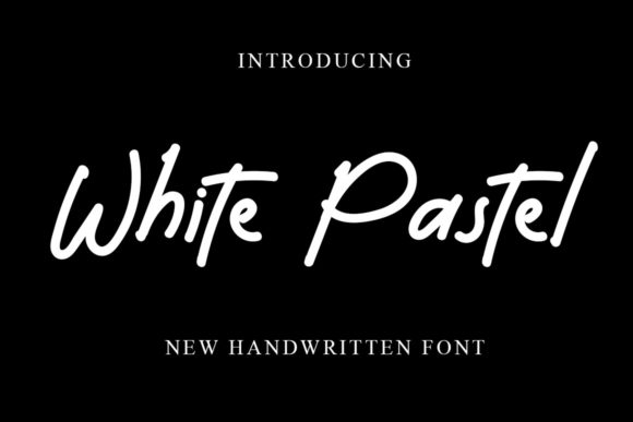 White Pastel: A Soft Script Font for Editorial Design