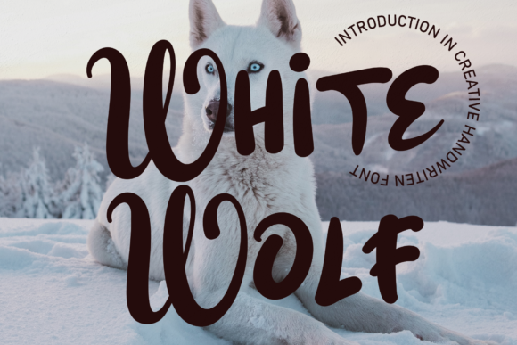 White Wolf: The Elegant Script Font for Brands
